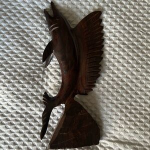 Handcrafted Wooden Fish Decor